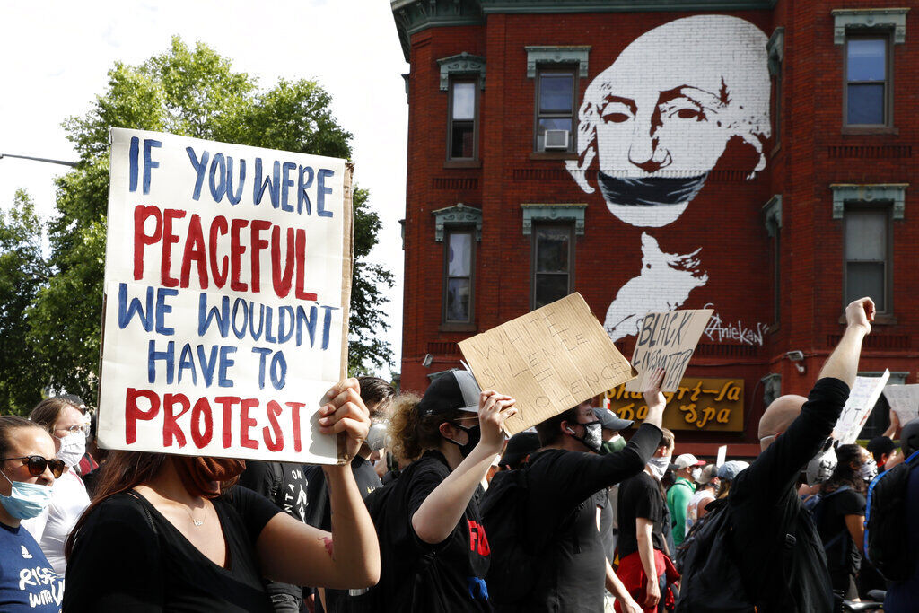 APTOPIX America Protests Washington